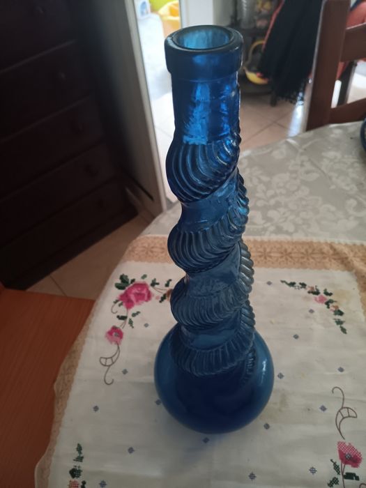 4 Jarras azuis em espiral