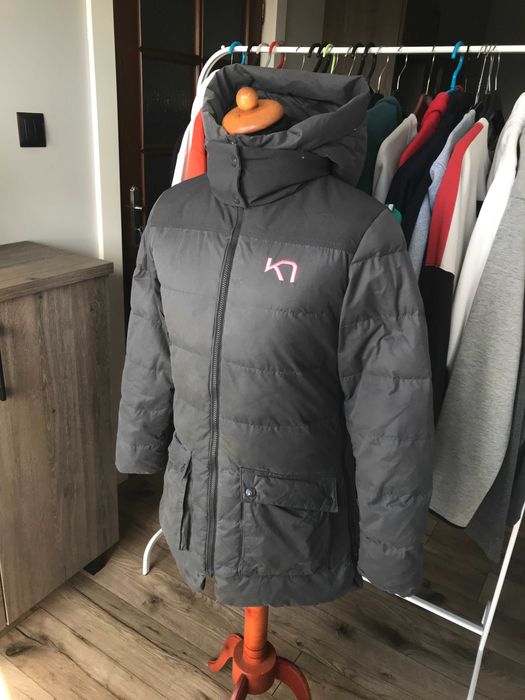Kurtka puchowa zimowa Kari Traa Rothe Parka rozm. M