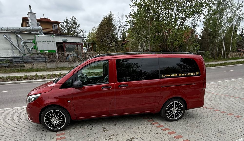 Wynajem | Wypożyczenie | BUS 8-os. | Mercedes Vito | BEZ Limitu km |