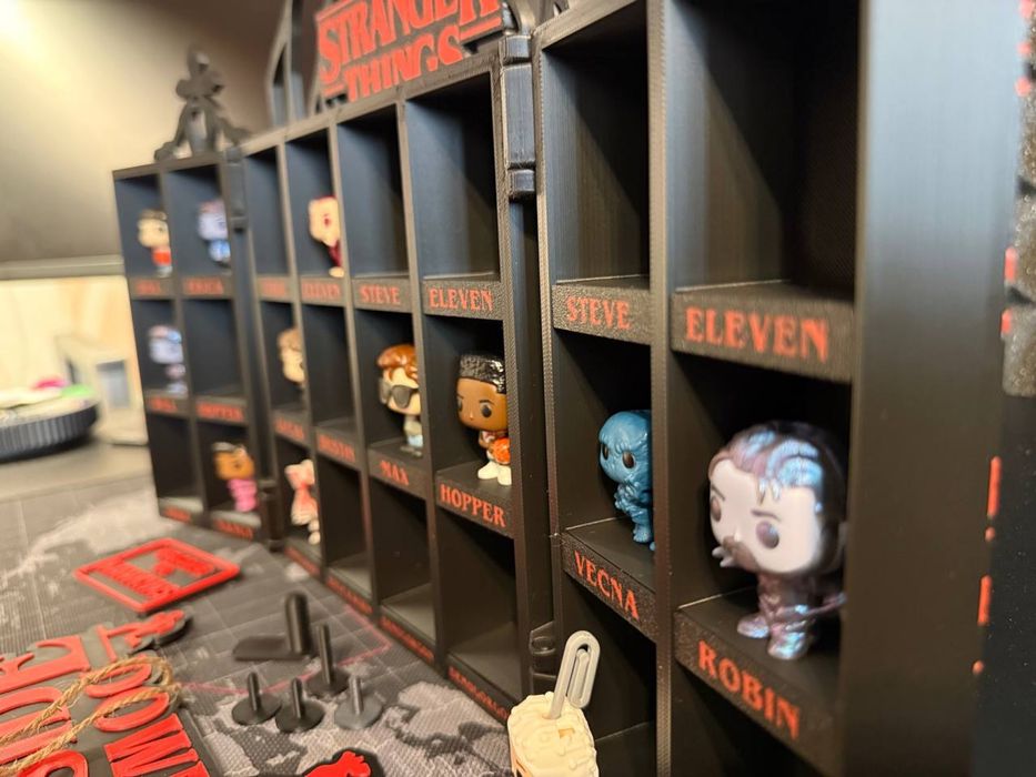 ‼️В НАЯВНОСТІ‼️Поличка підставка для фігурок Stranger Things