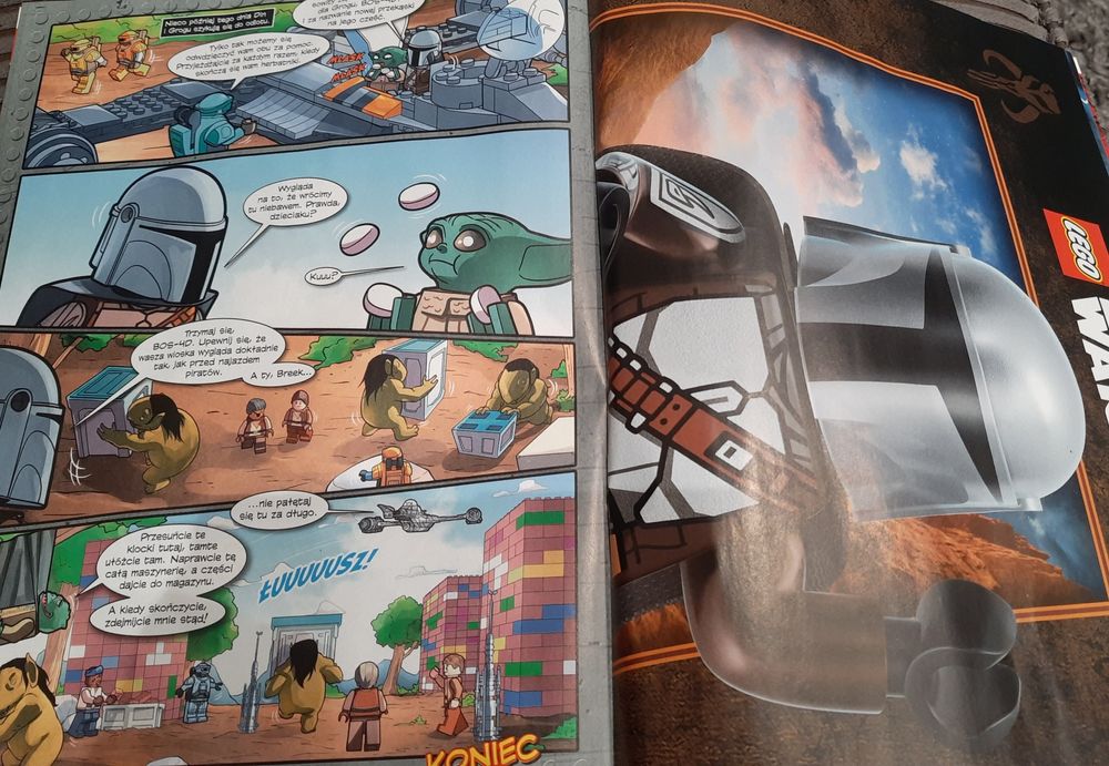 Lego star wars, gazeta plus karta. NOWA.