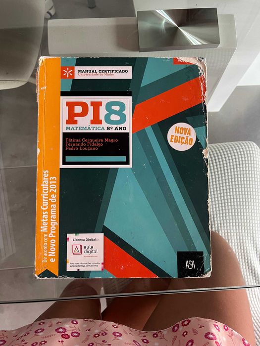 Pi 8 Matemática manual vol 1 e 2