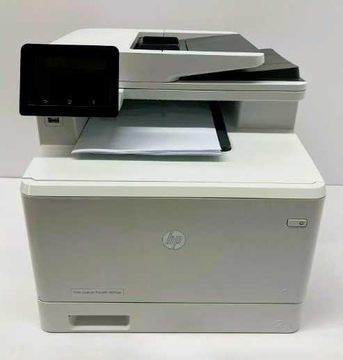 HP CLJ Pro M477fdw Как новый Цветной лазерный принтер сканер копир МФУ