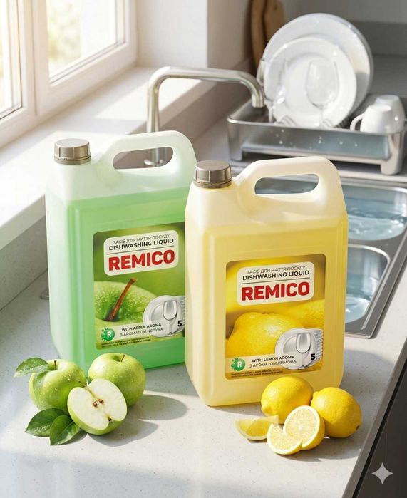 Миюче для посуду Реміко 10л засіб для миття посуду