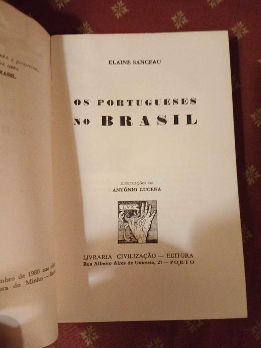 Elaine Sanceau, Os Portugueses No Brasil