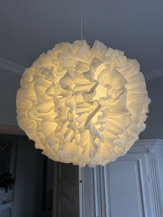 Ikea Vindkast lampa biala sufitowa