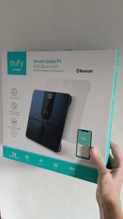 Eufy SMART SCALE P1 (T9147) Розумні ваги з Bluetooth