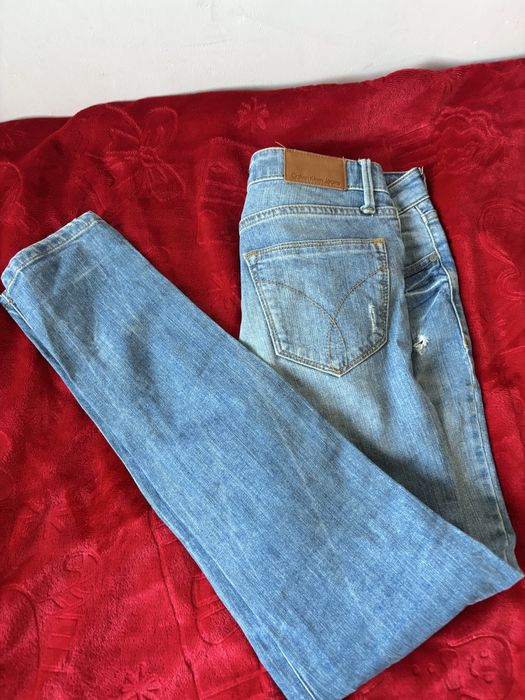 Spodnie jeansy calvin klein