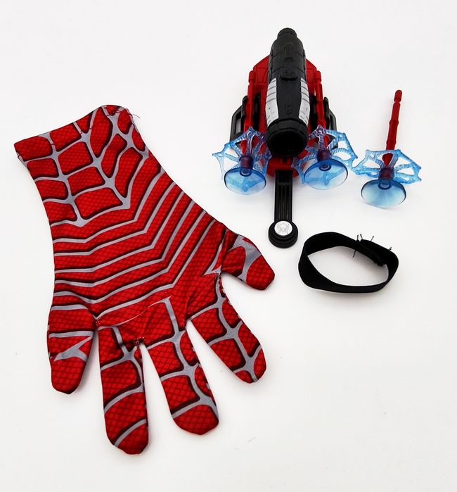 Nowa rękawica z wyrzutnią zestaw Spider Superhero