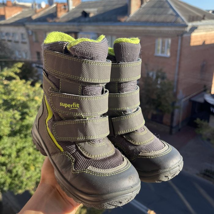 Дитячі зимові черевики Superfit Gore-Tex розмір 28 устілка фактично 18,5 см