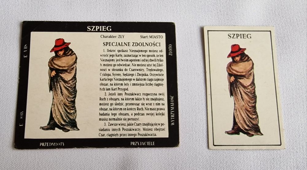 Figurka / karta Szpieg Magia i Miecz (Sfera) Podziemia