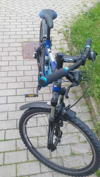 Rower górski MTB UNIVEGA HT-500 rama 17 cali alu, amor przód  SHIMANO