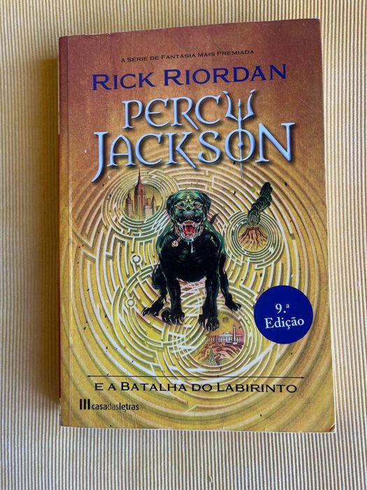 Livro: Percy Jackson e a Batalha do Labirinto.