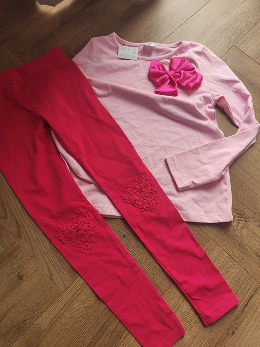 H&M ubranka dla dziewczynki 122/128