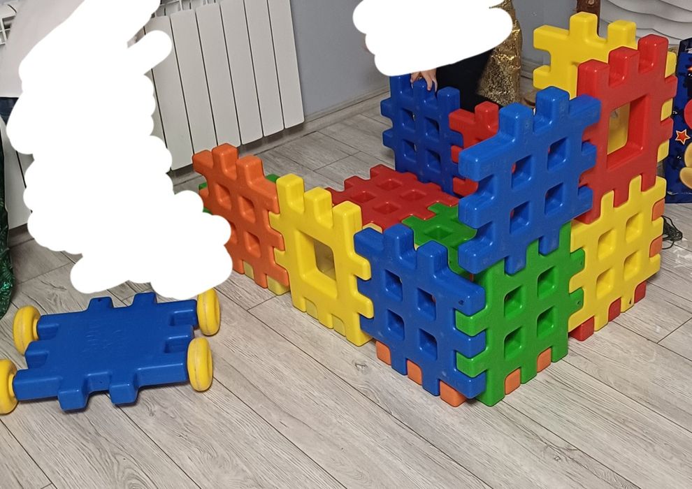 Klocki Wafle gigant XXL 35x35