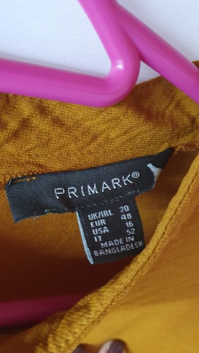 Camisa Primark Amarela torrada