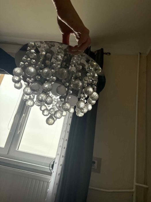 Lampa wisząca kryształki