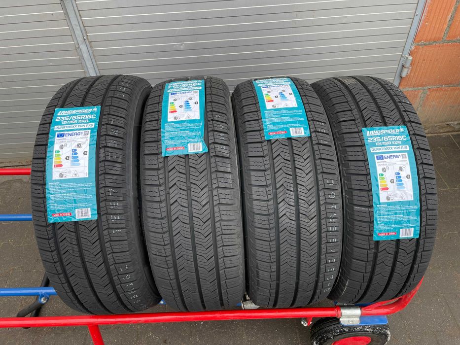 Okazja opony całoroczne 235/65R16C LANDSPIDER DURATRAXX VAN A/S 2025