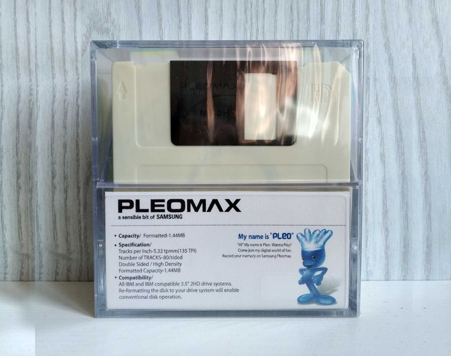 3.5" дискети PLEOMAX (Samsung) MF2HD Colorful