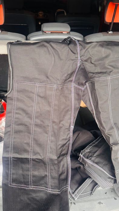 Kimono preto novo com calça branca