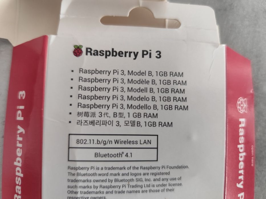 raspberry pi 3 model b + touchscreen 7 cali nowy