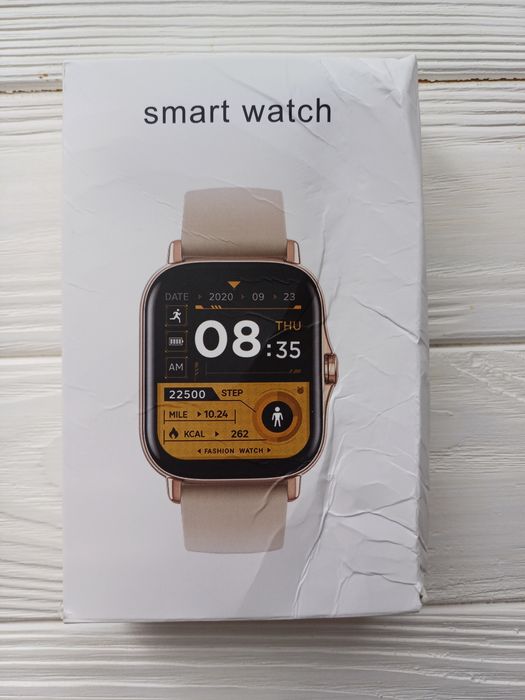 Smart watch жіночий рожевий годинник