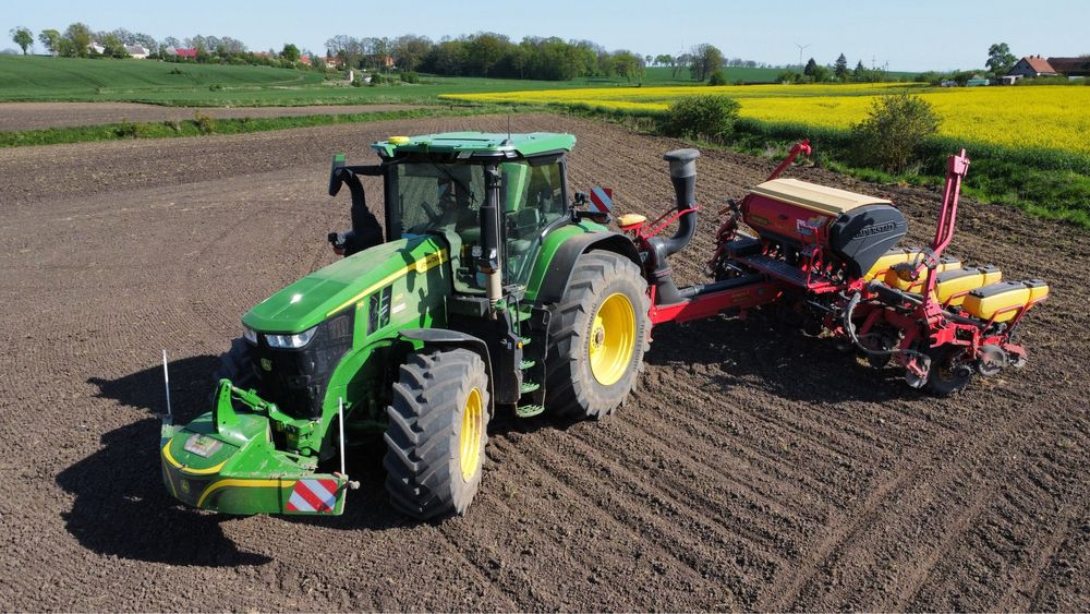 Siew Kukurydzy/Słonecznika, Vaderstad Tempo/ GPS/Kontrola sekcji