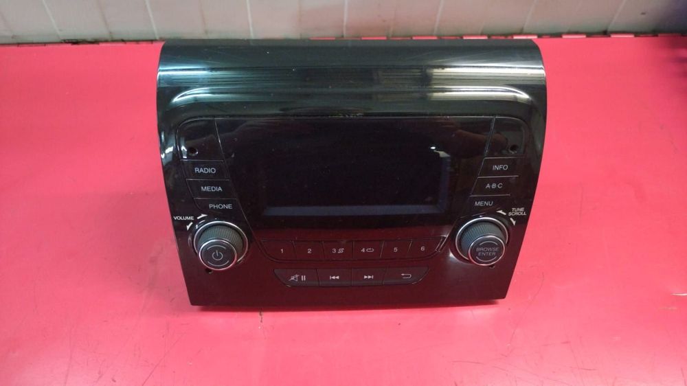 RADIO FIAT DUCATO JUMPER BOXER 14- 07356825980 NO 925/198