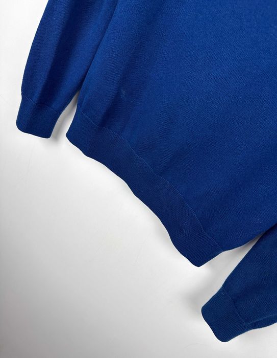 Sweter wełniany FRED PERRY casual chabrowy S