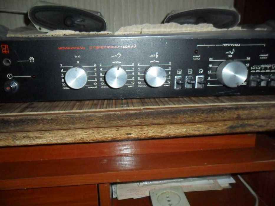 аккустические колонки SONY SS-W55G 6ом и усилитель романтика