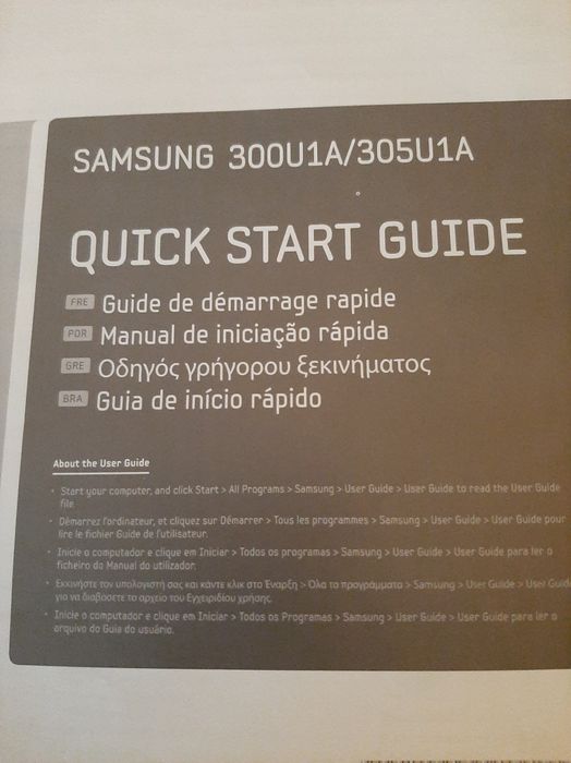 Computador portátil Samsung 300UA/305UA
