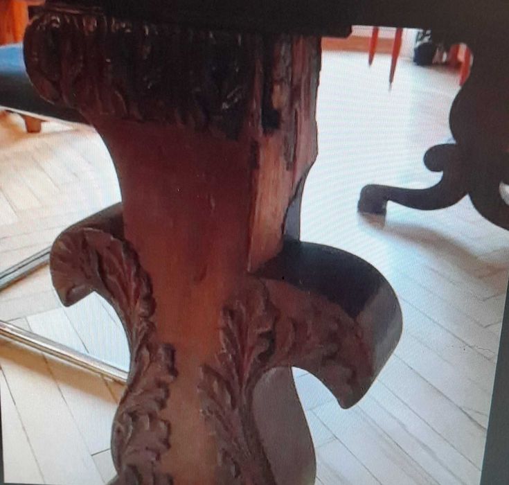 Antyczny stół Biedermeier - antyk