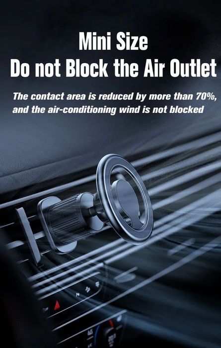 Автомобільний тримач телефона з магнітом MagSafe для Apple iPhone