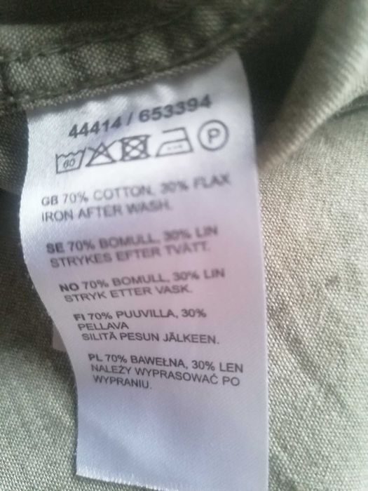 Koszula męska khaki XL