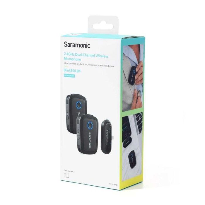 Бездротовий мікрофон Saramonic Blink 500 B4 для IPHONE. Новий!