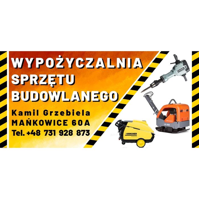 Wiertnica, otwornica do betonu- wiercenie otworów - wynajem