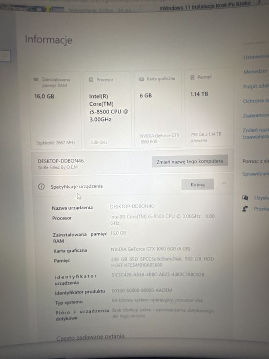 Profesjonalny Komputer Gamingowy