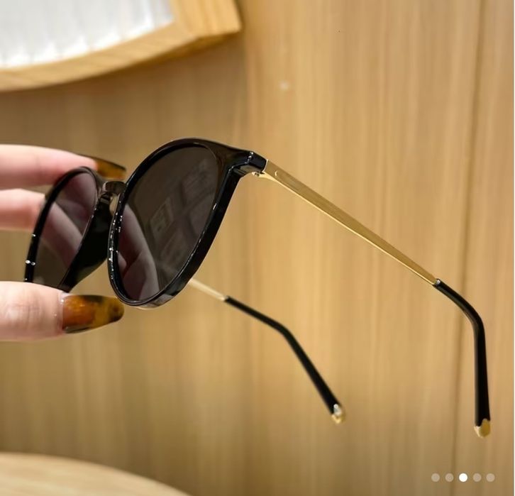 Okazja! Para Uniseksowych Okularów w Stylu Vintage o Owalnym Kształcie