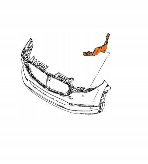 Повітровод бампера лівий правий Mazda CX-30 Новий Оригінал