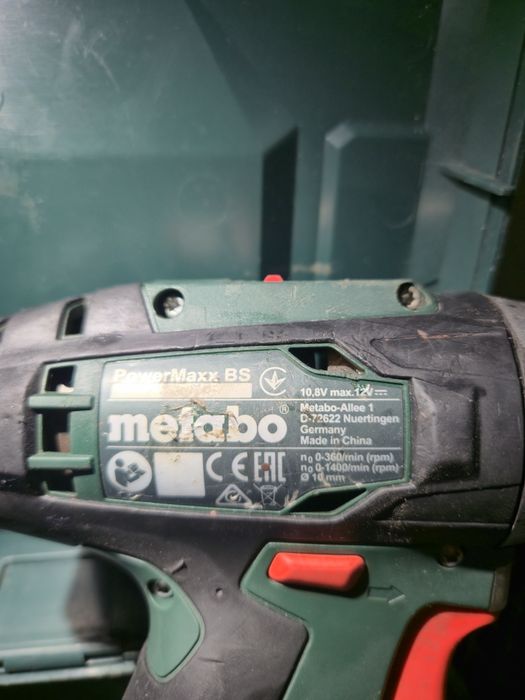 Шуруповерт Metabo PowerMaxx BS