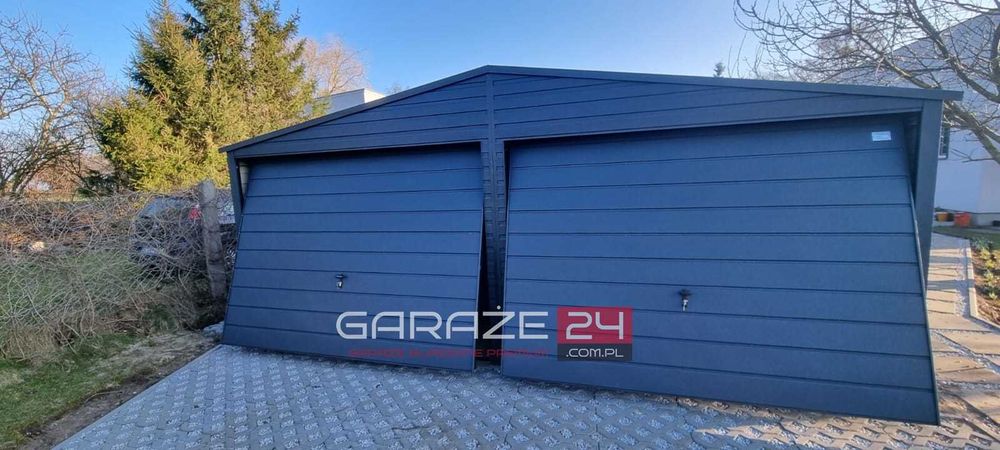 Garaż blaszany PREMIUM 6x5,80m*profil OCYNKOWANY *całe ŚWIĘTOKRZYSKIE*