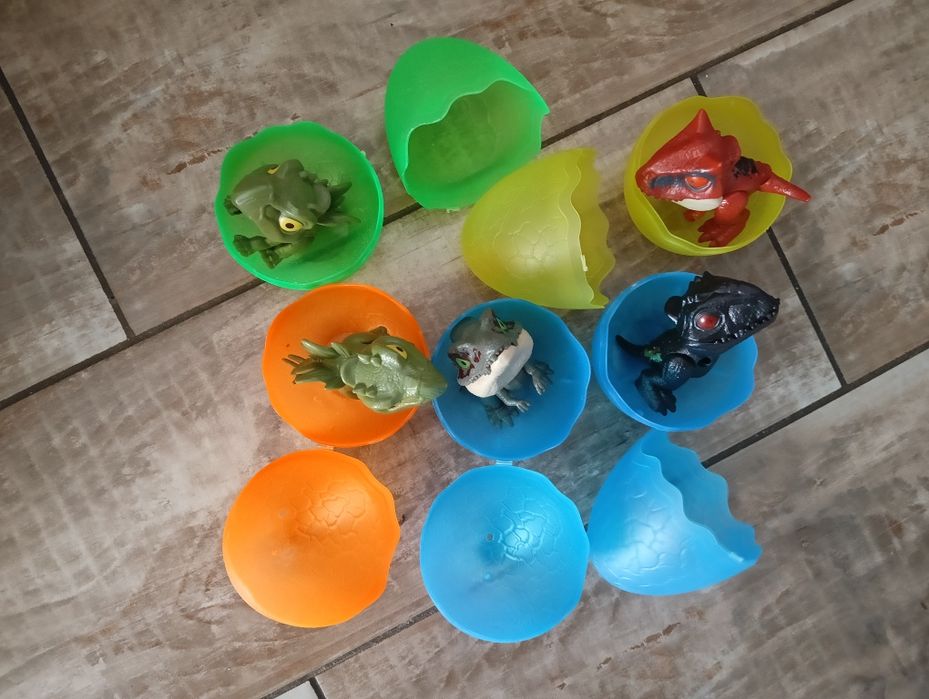 Zwierzęta zwierzątka farma dinozaury
