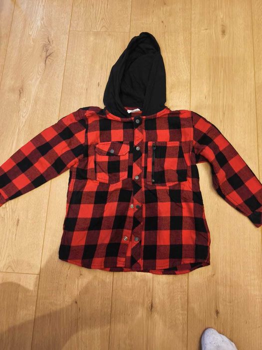 Koszula chłopięca z kapturem 110