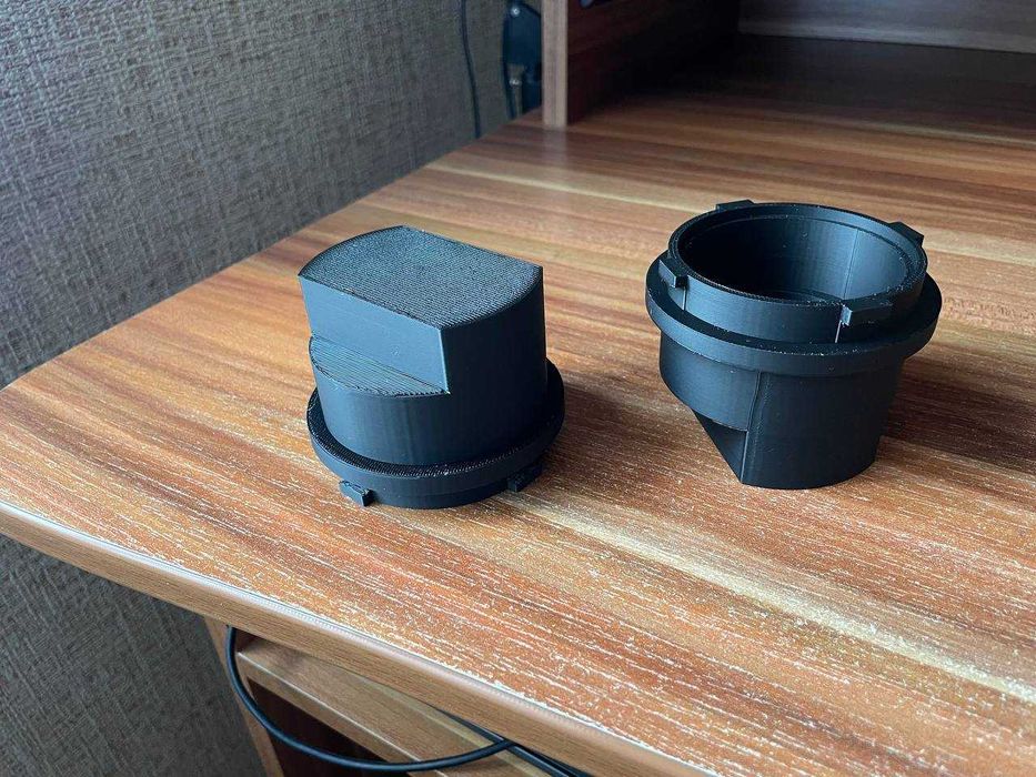 Кришка фари 2ШТ Kia Soul EV 2 2016 / Заглушка збільшена під LED лампу