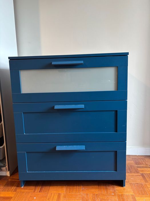 Cômoda com 3 gavetas Ikea