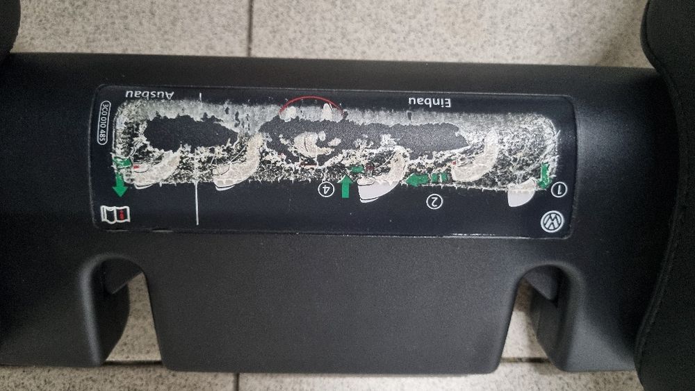 Encosto de cabeça VW