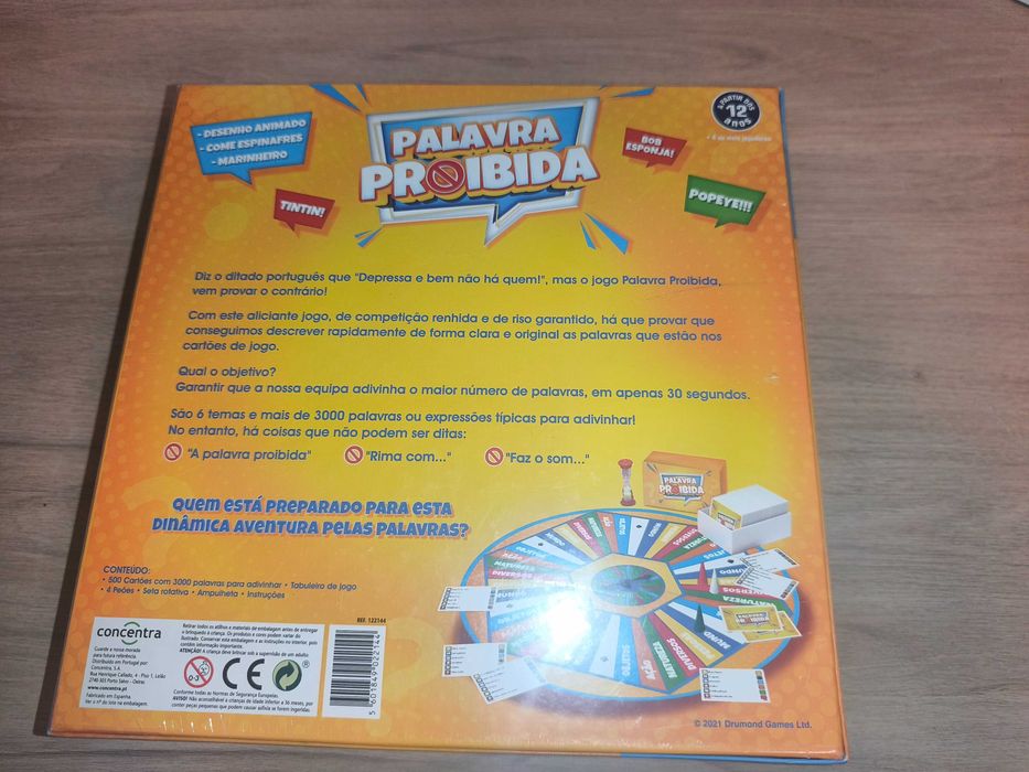 Vendo jogo Palavra Proibida