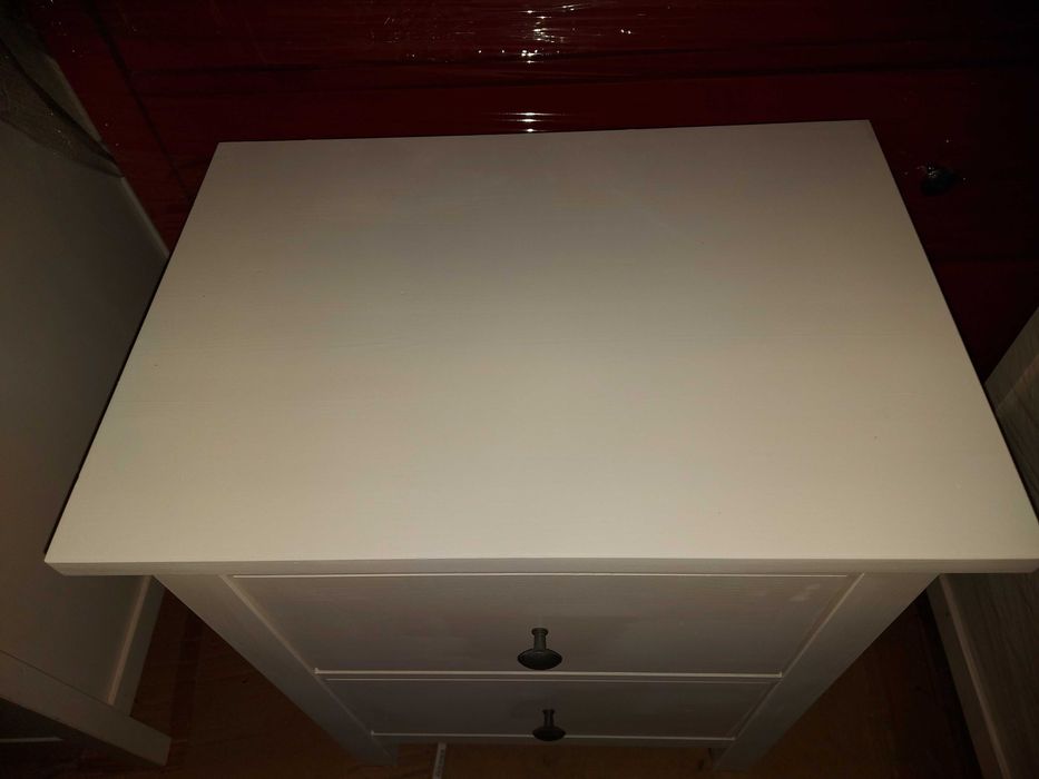 IKEA Hemnes  szafka nocna z 2 szufladami r.54x34x66 cm-dostawa gratis
