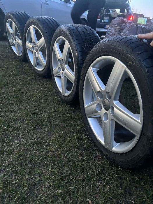 ALUFELGI 7,5Jx17H2 ET45 z oponami