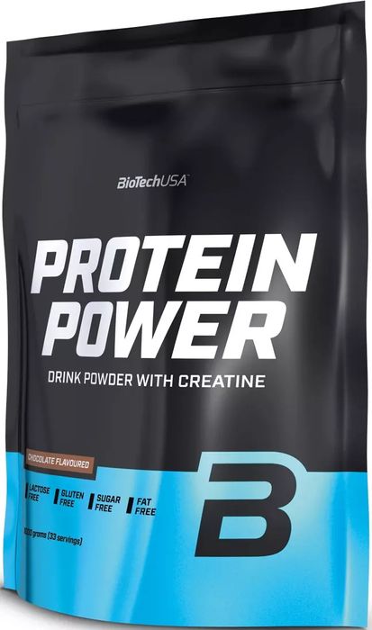 Протеїн BIOTECH 1кг, Полуниця -банан, Ваніль, Шоколад.